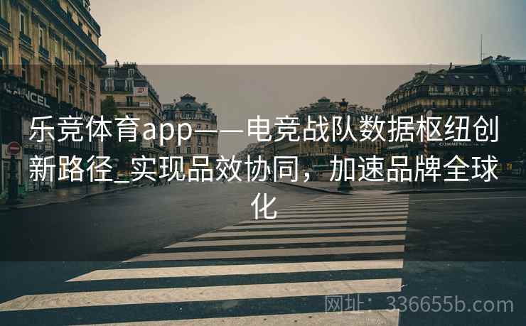 乐竞体育app——电竞战队数据枢纽创新路径_实现品效协同，加速品牌全球化