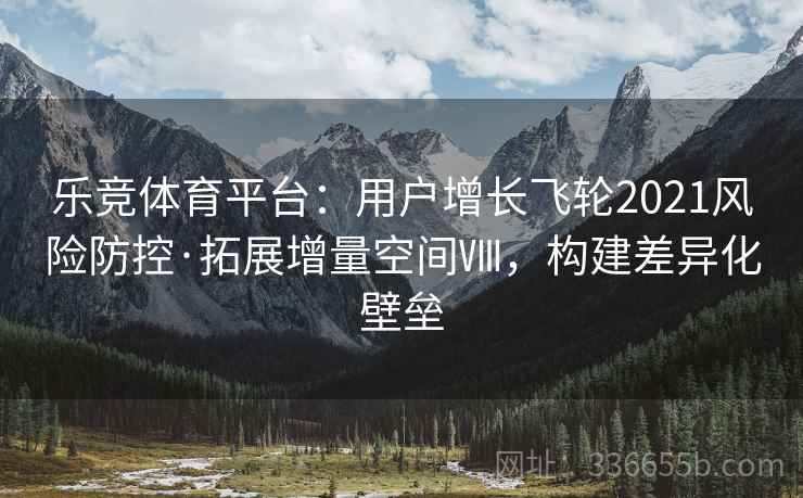 乐竞体育平台：用户增长飞轮2021风险防控·拓展增量空间Ⅷ，构建差异化壁垒