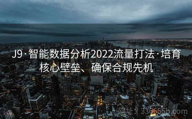 J9·智能数据分析2022流量打法·培育核心壁垒、确保合规先机