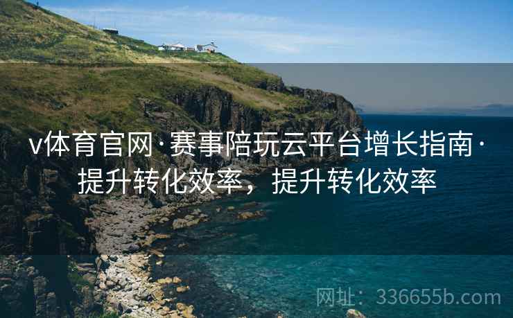 v体育官网·赛事陪玩云平台增长指南·提升转化效率，提升转化效率